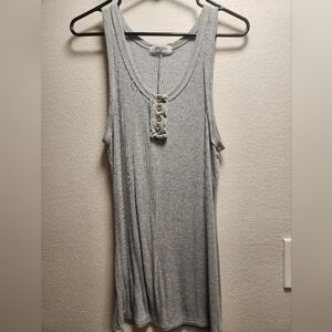 Zenana Grey Tank Top